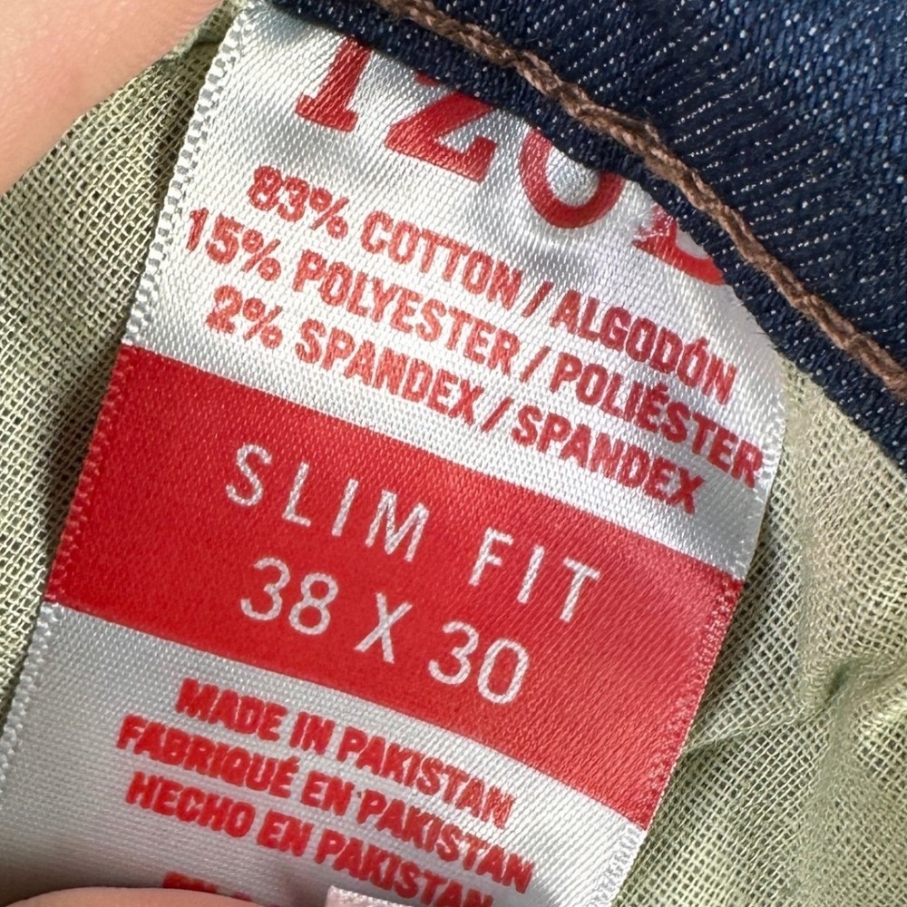 Izod SMens Slim Fit Jeans 38X30 CC